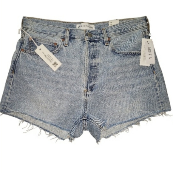 NWT Aritzia The Yoko High Rise Jean Short- 31 - Picture 2 of 3